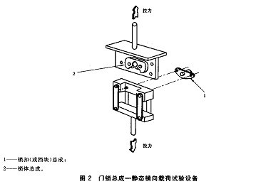 GB 15086-2006汽車門鎖拉力試驗機測試