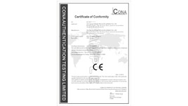 CE認(rèn)證證書 CE認(rèn)證證書